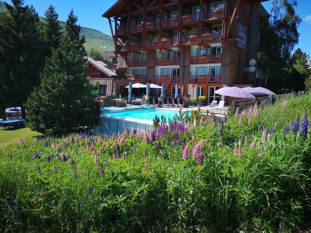 Le Souleil'Or Hotel Les Deux Alpes Eksteriør billede